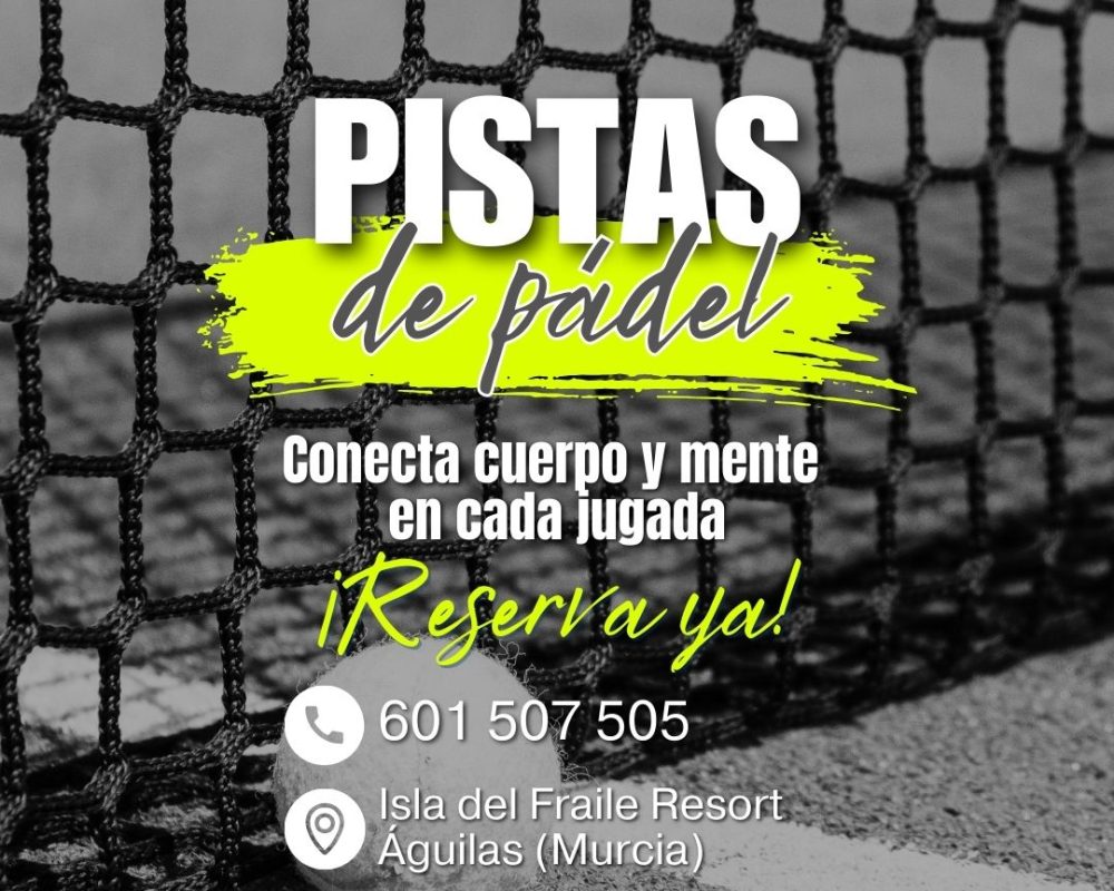 Post Instagram Turnos canchas de pádel Deportivo Azul